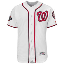 Load image into Gallery viewer, Washington Nationals Majestic 2019 World Series Bound Flex Base Team Jersey - White MLB Jersey