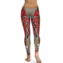 Load image into Gallery viewer, Tampa Bay Buccaneers Slim Fitness 3D Printing Leggings