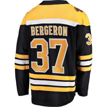 Load image into Gallery viewer, Patrice Bergeron Boston Bruins 2019 Stanley Cup Final Bound Breakaway Player Jersey - Black