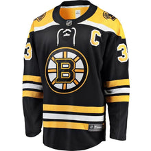 Load image into Gallery viewer, Zdeno Chara Boston Bruins Breakaway Player Jersey - Black NHL Jersey