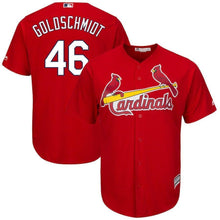 Load image into Gallery viewer, Paul Goldschmidt St. Louis Cardinals Majestic Alternate Official Cool Base Player Jersey – Scarlet