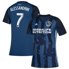 Load image into Gallery viewer, Women's La Galaxy Romain Alessandrini Navy 2019 Secondary Player Jersey