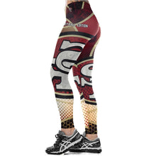 Load image into Gallery viewer, Sans Francisco 49Ers Slim Fitness 3D Printing Leggings