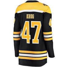 Load image into Gallery viewer, Torey Krug Boston Bruins 2019 Stanley Cup Final Bound Women's Breakaway Player Jersey - Black