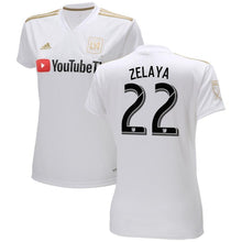 Load image into Gallery viewer, Women's Lafc Rodolfo Zelaya White 2018 Secondary Player Jersey