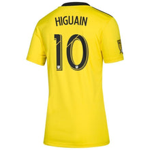 Load image into Gallery viewer, Women's Columbus Crew Sc Federico Higuain Yellow 2019 Primary Player Jersey