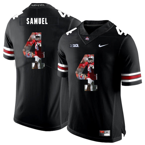 Ohio State Curtis Samuel 4 Digital Art Black 2 Football Jersey