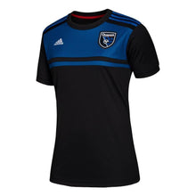 Load image into Gallery viewer, Women&#39;s San Jose Earthquakes Danny Hoesen Blue 2019 Primary Player Jersey