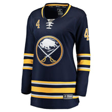 Load image into Gallery viewer, Zach Bogosian Buffalo Sabres Women&#39;s Home Breakaway Player Jersey - Navy NHL Women Jersey