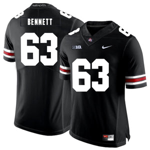 Ohio State Michael Bennett Iv 63 Black 2 Football Jersey