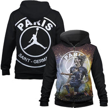 Load image into Gallery viewer, Psg X Jordan Cavani 3D Hoodie Shirts Limited Edition - 3D Printed Hoodie
