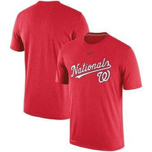 Load image into Gallery viewer, Washington Nationals  Legend Primary Logo Performance T-Shirt - Red MLB T-shirt