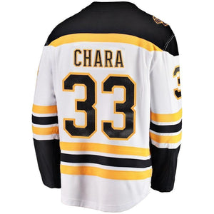 Zdeno Chara Boston Bruins 2019 Stanley Cup Final Bound  Away Breakaway Player Jersey – White