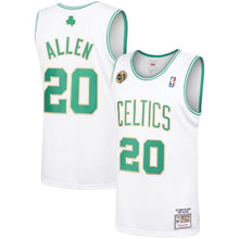 Load image into Gallery viewer, Ray Allen Boston Celtics Mitchell &amp; Ness 2008-09 Hardwood Classics Authentic Jersey - White