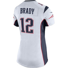 Load image into Gallery viewer, Tom Brady New England Patriots Women's Game Jersey - White