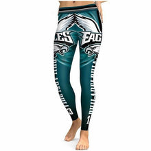 Load image into Gallery viewer, Philadenphia Eagles Slim Fitness 3D Printing Leggings