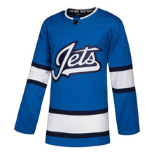 Load image into Gallery viewer, Winnipeg Jets Adidas Alternate  Jersey - Blue NHL Jersey