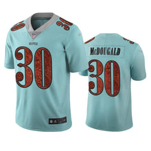 Load image into Gallery viewer, Seattle Seahawks Brad Mcdougald Light Blue City Edition Jersey NFL Jersey