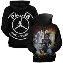 Load image into Gallery viewer, Psg X Jordan Cavani 3D Hoodie Shirts Limited Edition - 3D Printed Hoodie