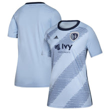 Load image into Gallery viewer, Women&#39;s Sporting Kansas City Blue 2019 Primary Blank Jersey