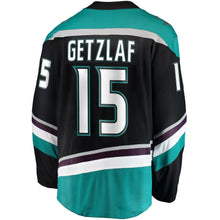 Load image into Gallery viewer, Ryan Getzlaf Anaheim Ducks Alternate Breakaway Player Jersey - Black NHL Jersey