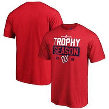 Load image into Gallery viewer, Washington Nationals Majestic 2019 Postseason Around The Horn T-Shirt - Red MLB T-shirt