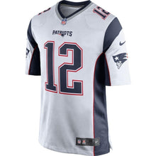 Load image into Gallery viewer, Tom Brady New England Patriots Youth Game Jersey - White