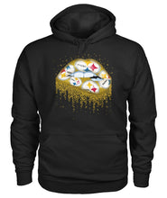 Load image into Gallery viewer, Pittsburgh-Steelers Twinkle Lips Tshirt - Hoodie