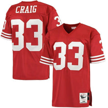 Load image into Gallery viewer, San Francisco 49Ers Roger Craig San Francisco 49Ers Mitchell And Ness 1989 Throwback Jersey Scarlet