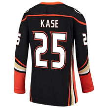 Load image into Gallery viewer, Ondrej Kase Anaheim Ducks  Women's Breakaway Jersey - Black NHL Women Jersey