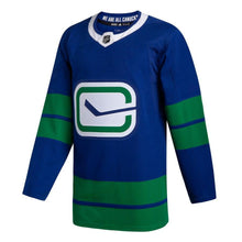 Load image into Gallery viewer, Vancouver Canucks Adidas 2019-20 Alternate  Jersey - Royal NHL Jersey