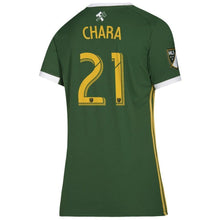 Load image into Gallery viewer, Women&#39;s Portland Timbers Diego Chara Green 2019 Primary Player Jersey