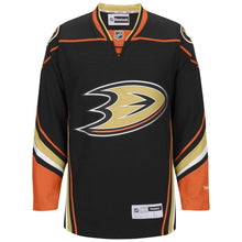 Load image into Gallery viewer, Reebok Anaheim Ducks Mens Premier Home Jersey - Black NHL Jersey
