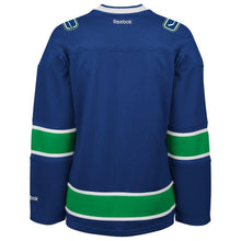 Load image into Gallery viewer, Vancouver Canucks Reebok Women's Premier Home Jersey - Blue NHL Women Jersey