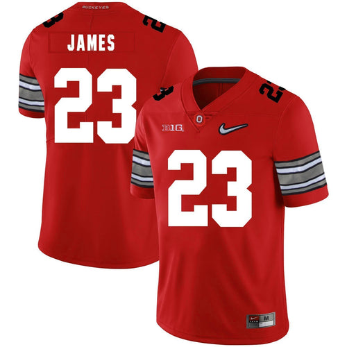 Ohio State Lebron James 23 Red Football Jersey