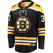 Load image into Gallery viewer, Patrice Bergeron Boston Bruins Breakaway Player Jersey - Black NHL Jersey