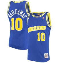 Load image into Gallery viewer, Tim Hardaway Golden State Warriors Mitchell &amp; Ness 1990-91 Hardwood Classics Swingman Jersey - Royal