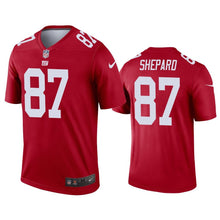 Load image into Gallery viewer, Sterling Shepard Giants Inverted Legend Red Men Jersey - NFL Jersey