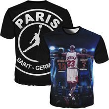 Load image into Gallery viewer, Psg Paris Saint-Germain Jordan X Neymar X Mbappe 3D Hoodie T-Shirt Limited Edition - 3D Printed Sweatshirt