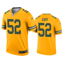 Load image into Gallery viewer, Rashan Gary Packers Inverted Legend Gold Men Jersey - NFL Jersey