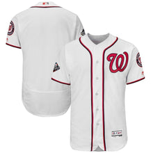 Load image into Gallery viewer, Washington Nationals Majestic 2019 World Series Bound Flex Base Team Jersey - White MLB Jersey