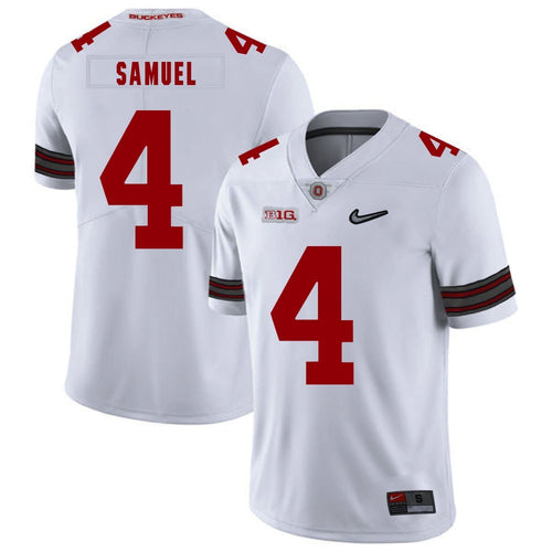 Ohio State Curtis Samuel 4 White Football Jersey