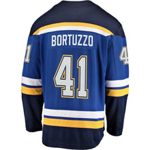 Load image into Gallery viewer, Robert Bortuzzo St. Louis Blues 2019 Stanley Cup Final Bound Breakaway Player Jersey – Blue