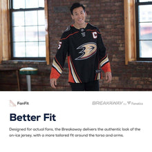Load image into Gallery viewer, Ryan Kesler Anaheim Ducks Breakaway Player Jersey - Black NHL Jersey