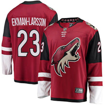 Load image into Gallery viewer, Oliver Ekman-Larsson Arizona Coyotes Breakaway Player Jersey - Maroon NHL Jersey