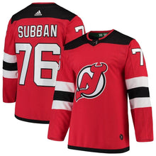 Load image into Gallery viewer, P.K. Subban New Jersey Devils Player Jersey - Red NHL Jersey