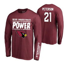 Load image into Gallery viewer, Patrick Peterson Long Sleeve Power Nfl T-Shirt NFL Long Sleeve