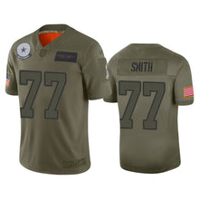 Load image into Gallery viewer, Tyron Smith Cowboys 2019 Salute To Service Camo Limited Men Jersey NFL Jersey