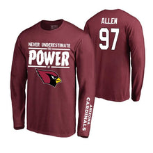 Load image into Gallery viewer, Zach Allen Long Sleeve Power Nfl T-Shirt NFL Long Sleeve