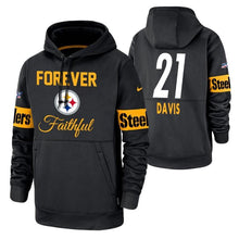 Load image into Gallery viewer, Sean Davis 21 Steelers Forever Faithful Hoodie NFL Men's Hoodie